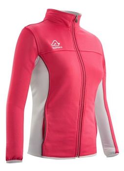 Acerbis Damen Trainingsjacke Belatrix fuchsia-weiß